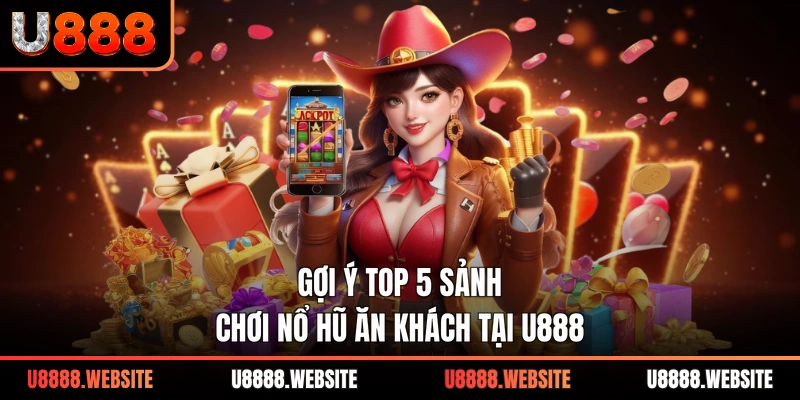 Gợi ý top 5 sảnh chơi nổ hũ ăn khách tại U888