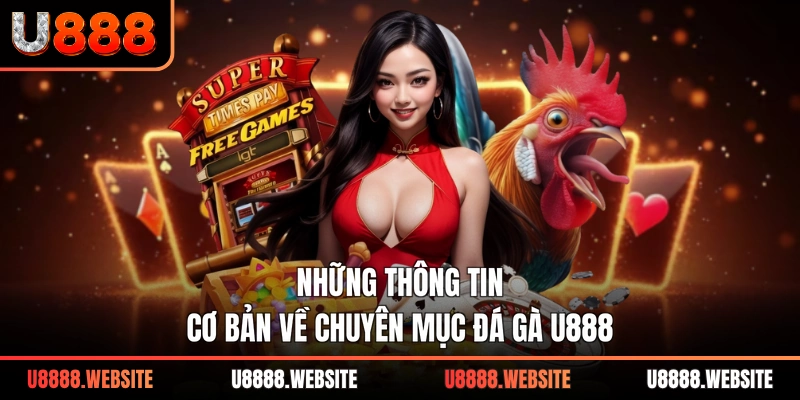 Những thông tin cơ bản về chuyên mục đá gà U888
