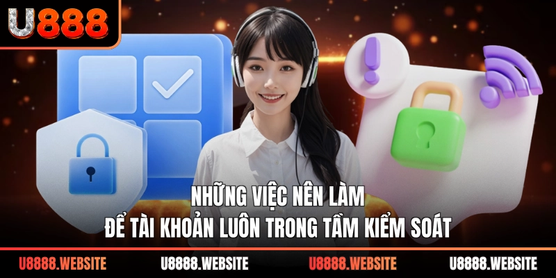 Những việc nên làm để tài khoản luôn trong tầm kiểm soát